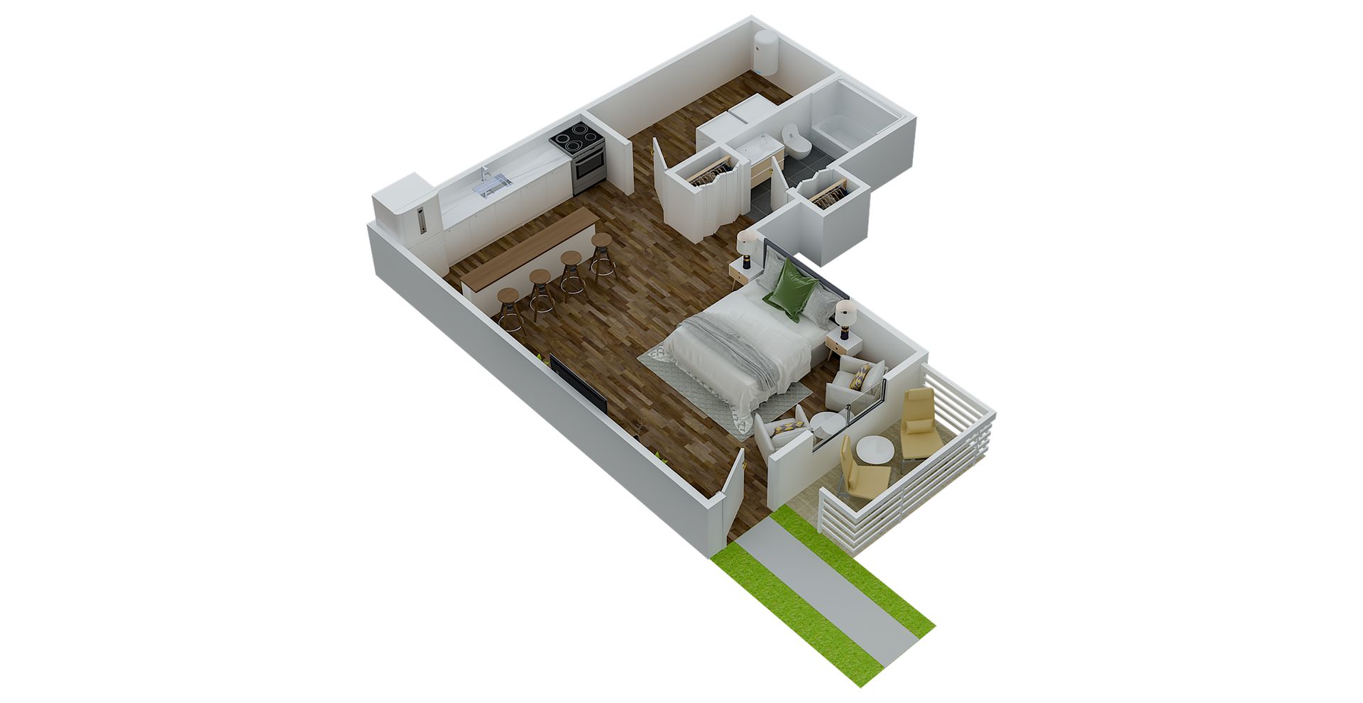 Studio floor plan