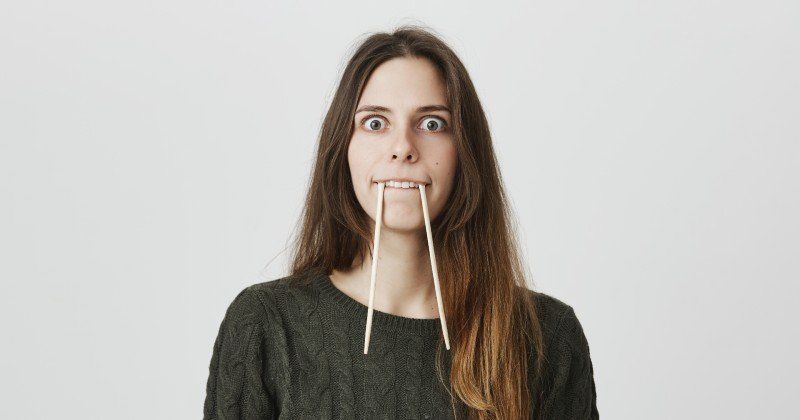 Bad Manners with chopsticks