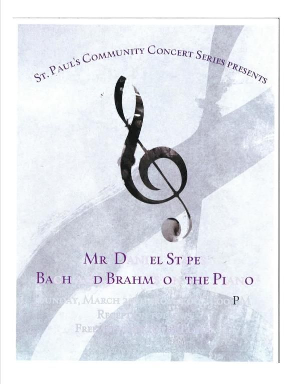 St. Paul's Community Concert Series