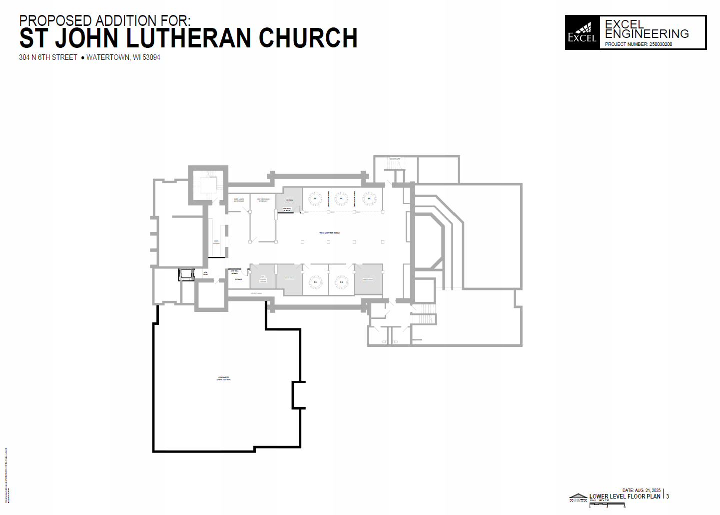 St. John's Lutheran Church in Watertown, WI Project Proposal 3