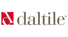 Logo for Daltile: Red square with white 