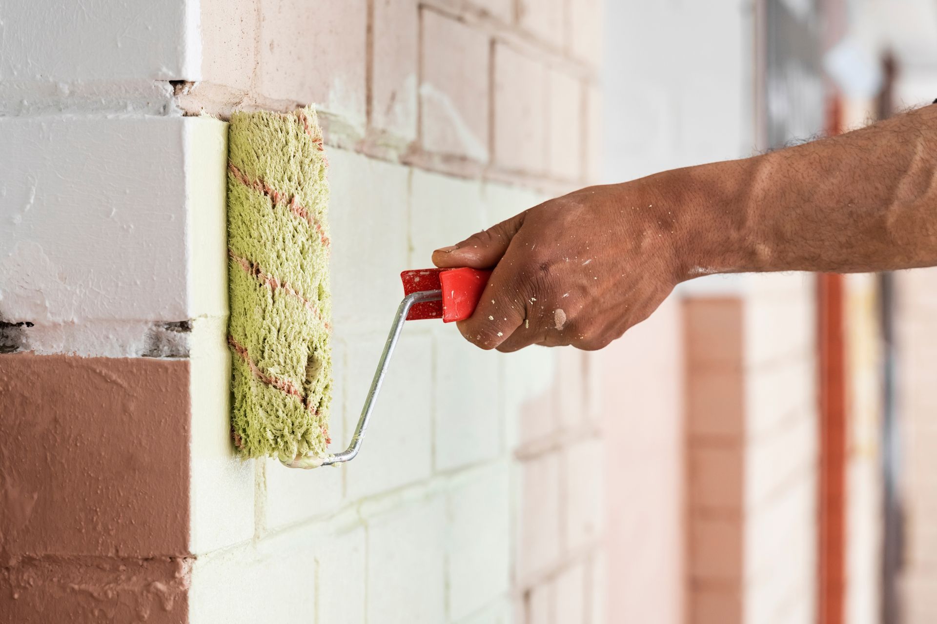 Brick Wall Painting