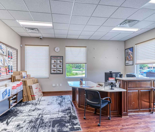 inside office of affordable family storafe urbandale