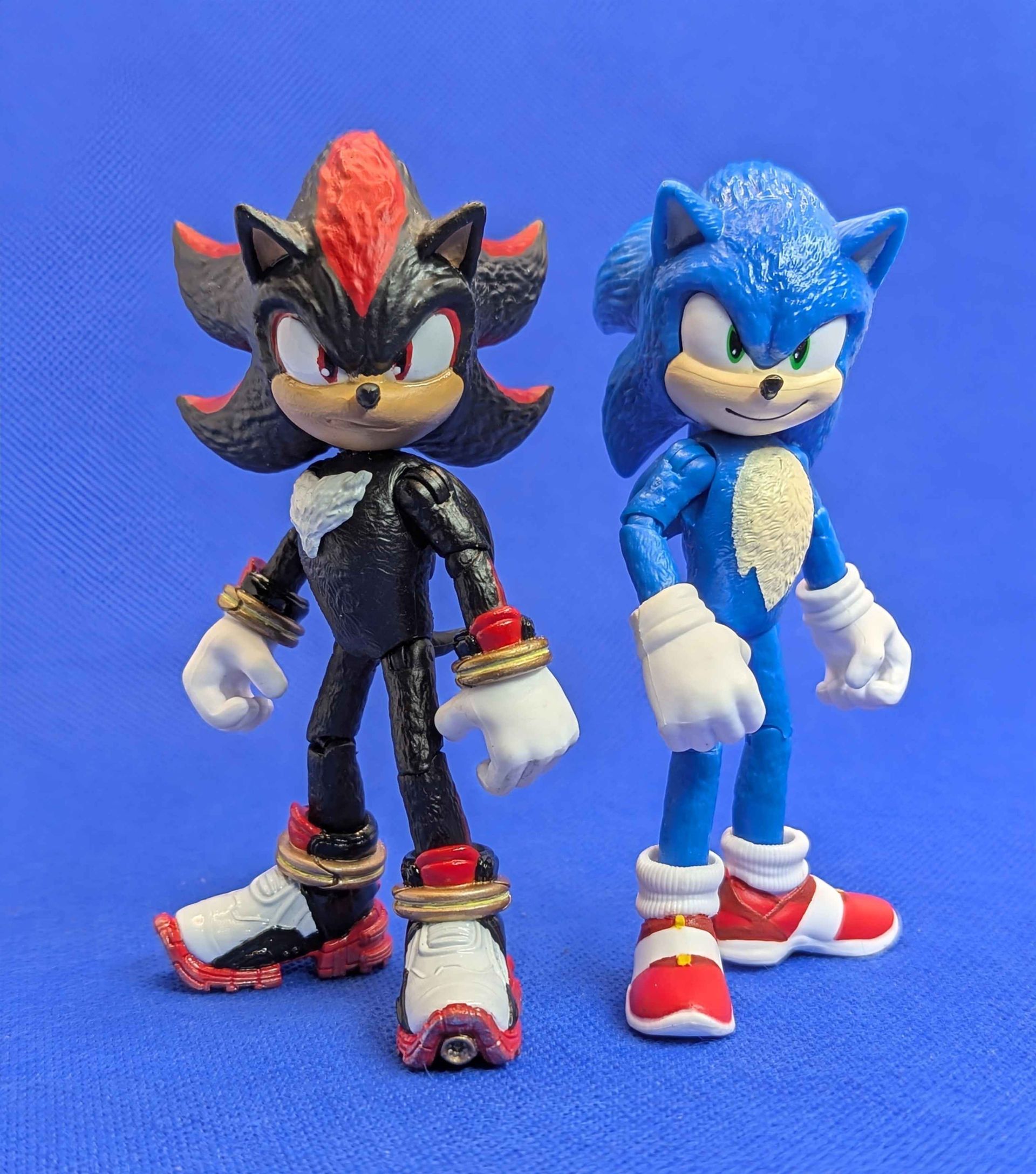 Custom Shadow the hedgehog Kit Painted example