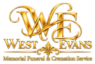 The logo for West & Evans Memorial Funeral &