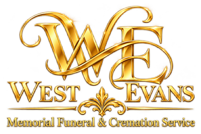 West & Evans Memorial Funeral and Cremation Service Footer Logo