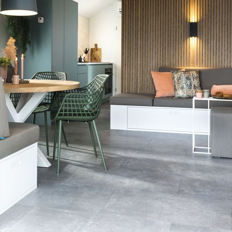 Luxury Line, Pvc klik Riante Tegel Bitterkoek