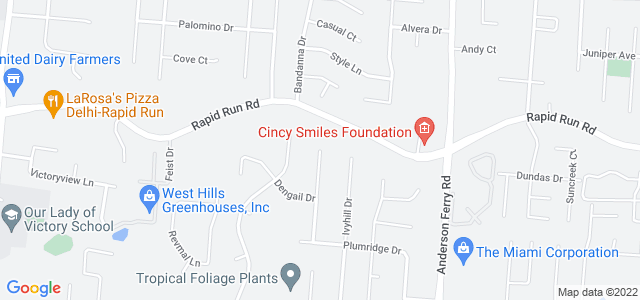 Map of business location