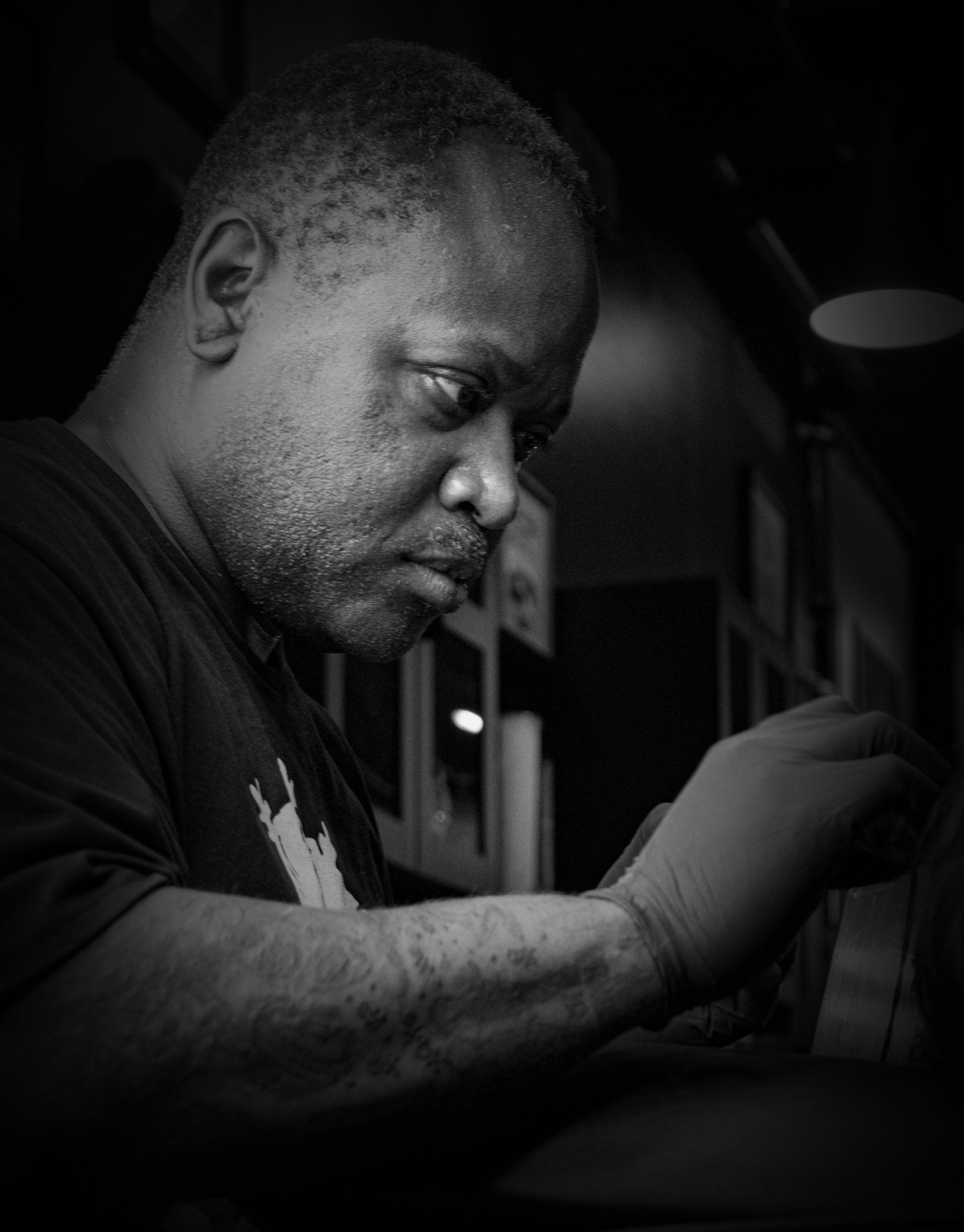 Flip Mills tattooing