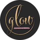 Das Logo für Glow Beauty Bar von Ilona