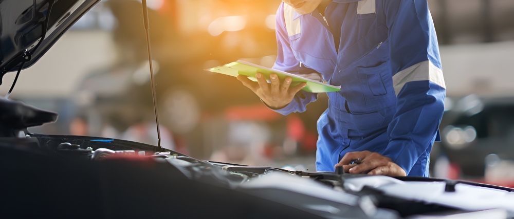 A Mechanic is Looking Under the Hood of a Car — Stanger Automatics in Ballina, NSW