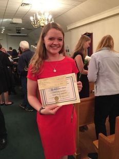 Brooke awarded 2nd place
