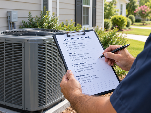 hvac inspection reports