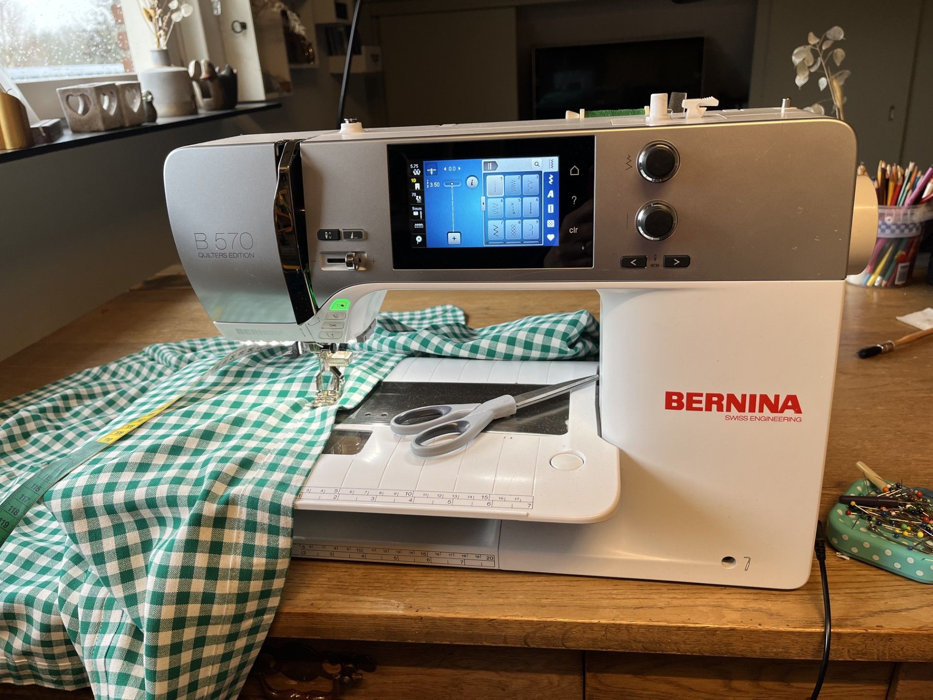 naaimachine in atelier Biezonder in Wanssum