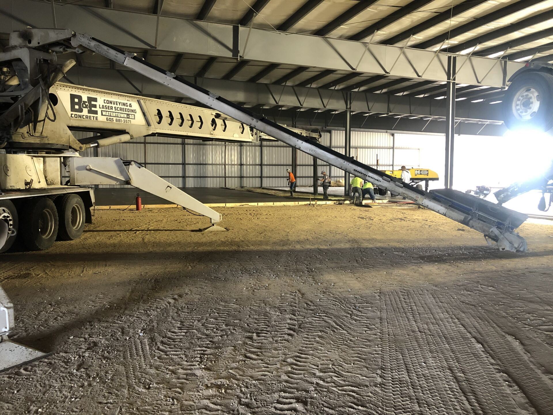 Concrete Floor Installation — Watertown, SD — B & E Concrete Concrete Floor Installation — Watertown, SD — B & E Concrete