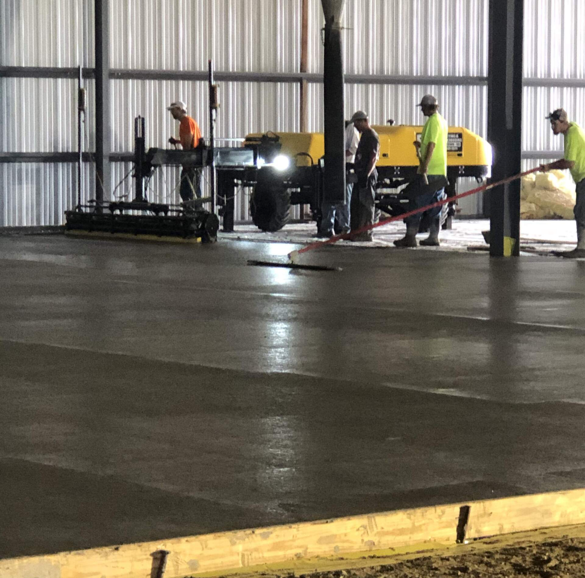 Commercial Concrete Floor — Watertown, SD — B & E Concrete Commercial Concrete Floor — Watertown, SD — B & E Concrete