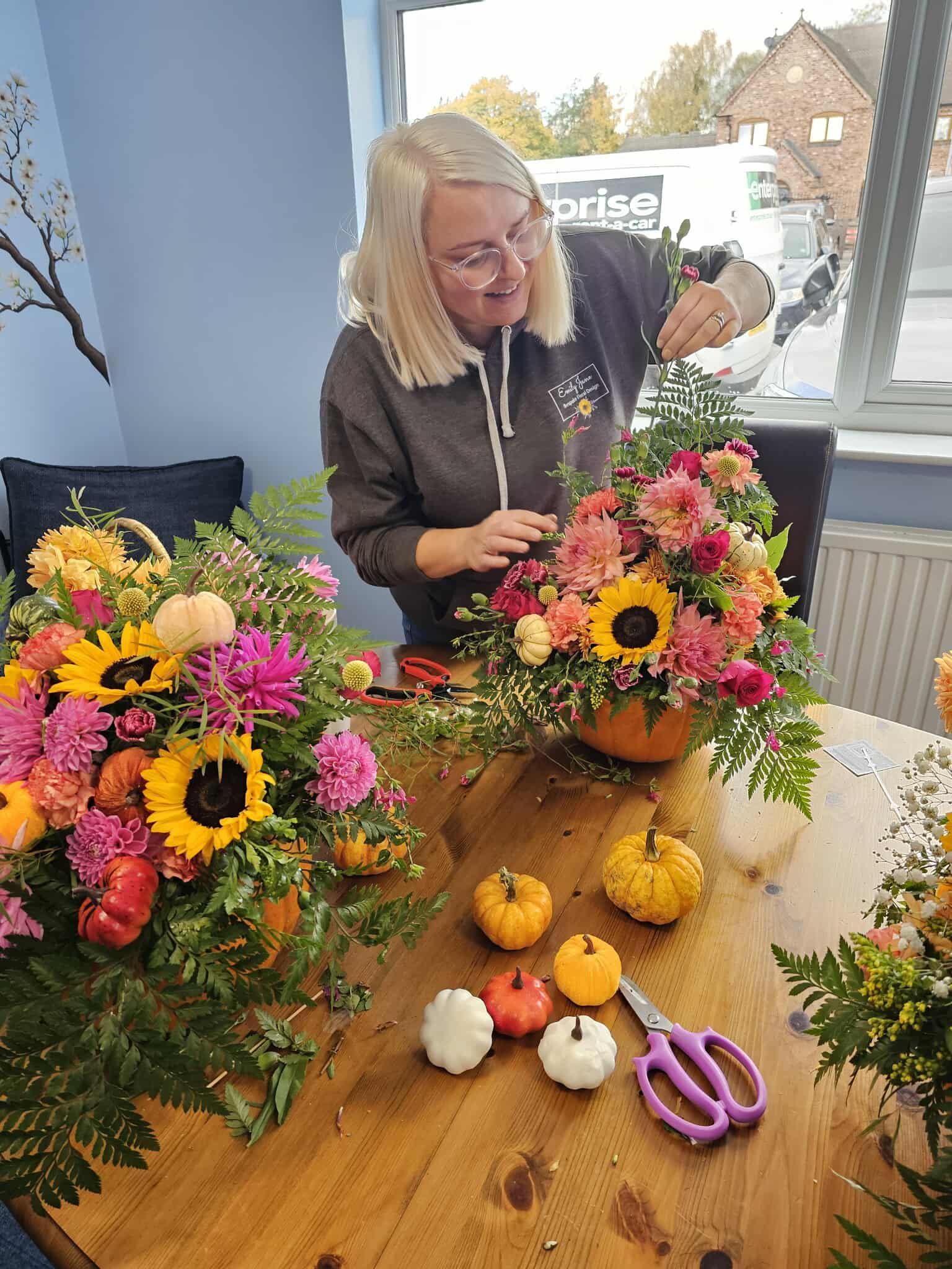 Emily Jane Bespoke Floral Design demonstrations