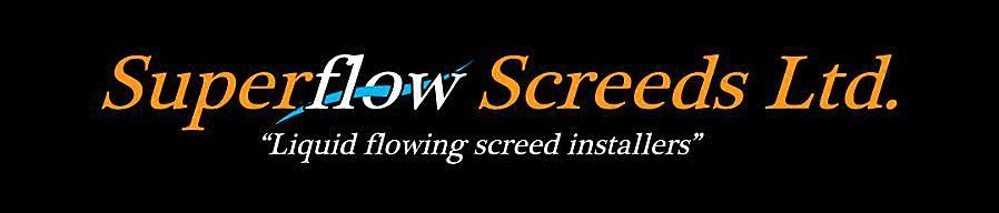 The Superflow Screeds logo