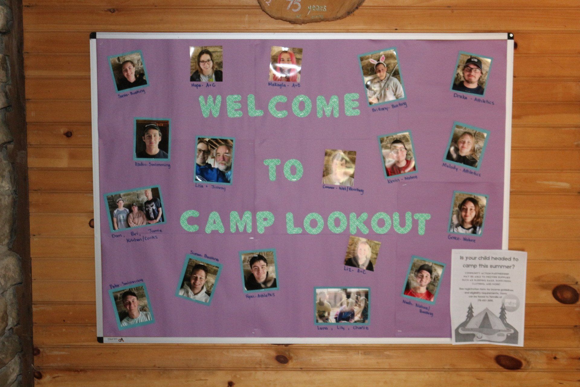 Welcome to Camp Lookout 