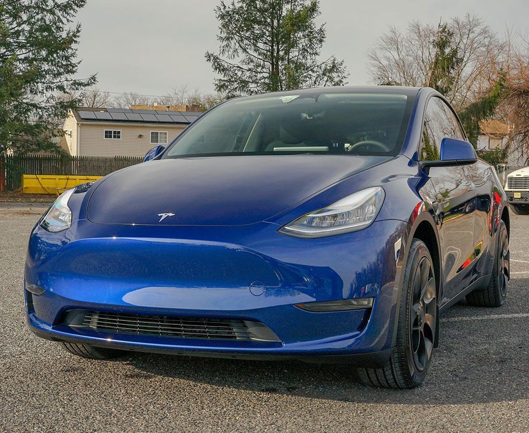 Tesla Model Y Blue