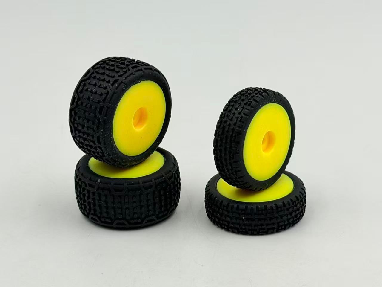 HBP FRONT/REAR TIRE (YELLOW)