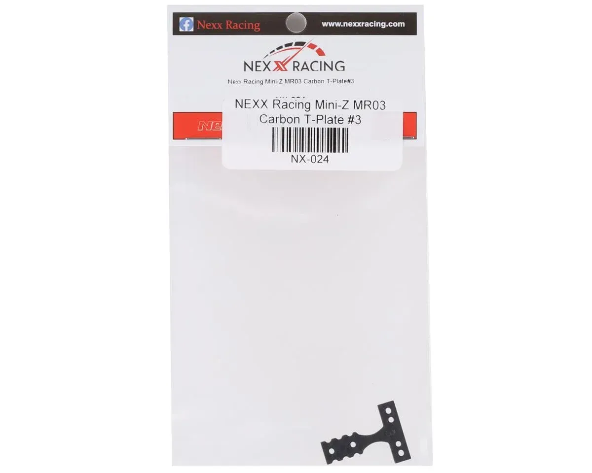 NEXX RACING MRO3 CARBON T-PLATE #3
