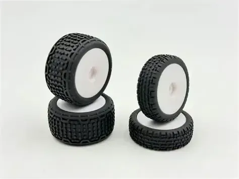 HBP FRONT/REAR TIRE (WHITE)