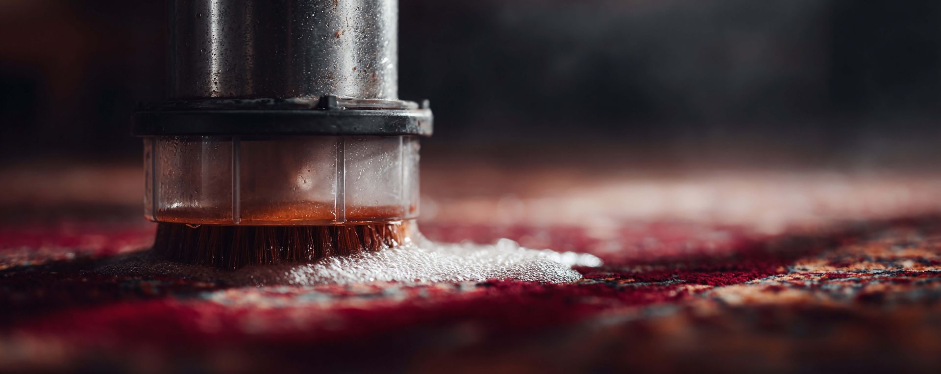 carpet being dyed