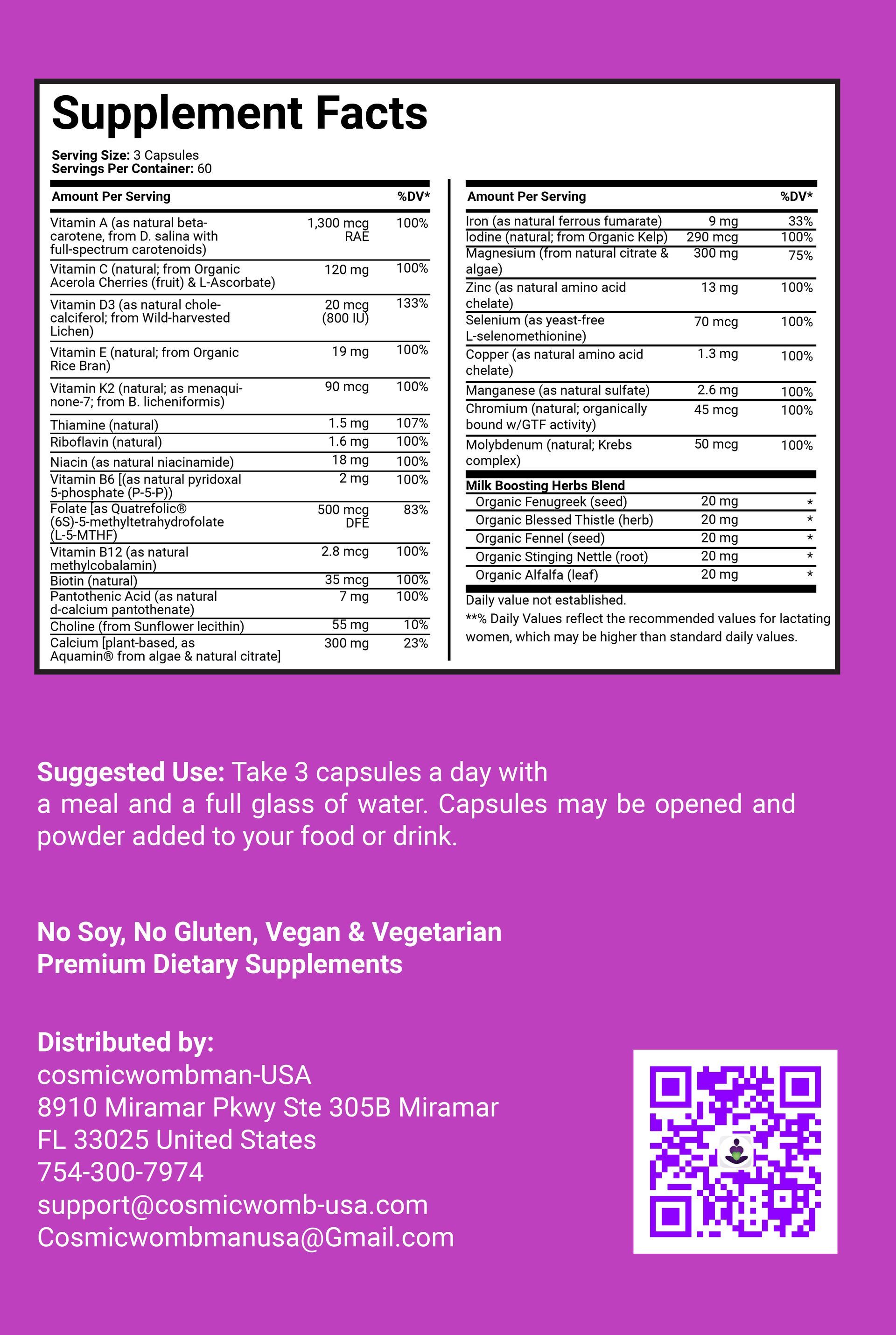 Postnatal Vitamins