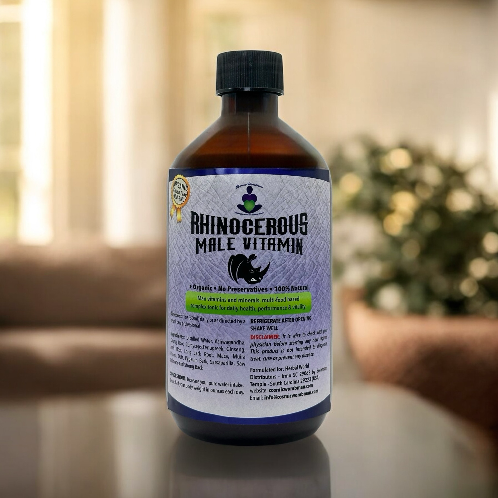 Rhinocereous Male Vitamin