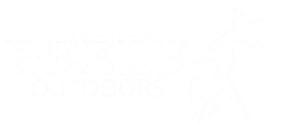 A logo for Beede Outdoors
