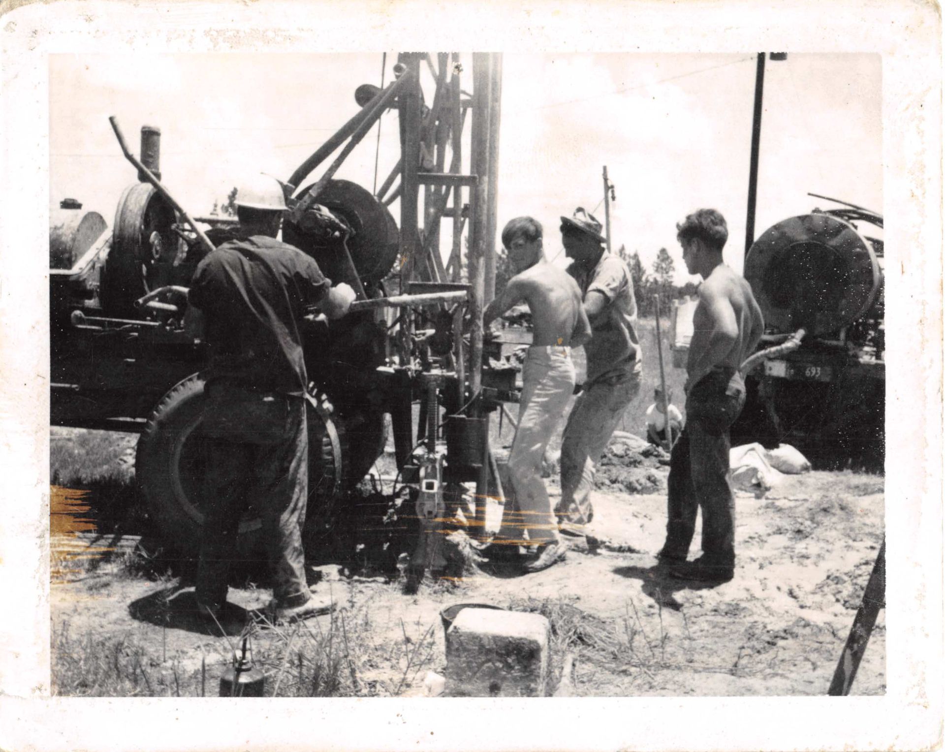 Professional water pump installation on the Gulf Coast