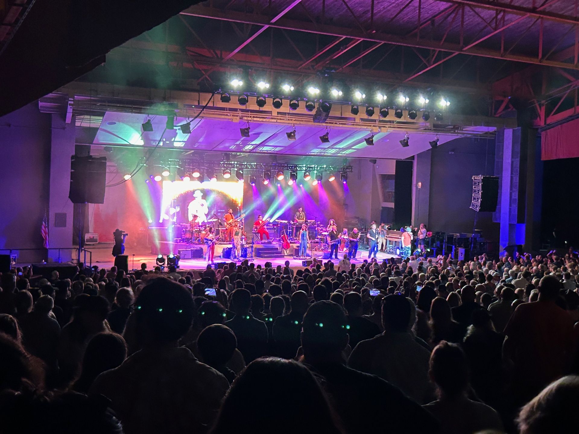 A crowd of people