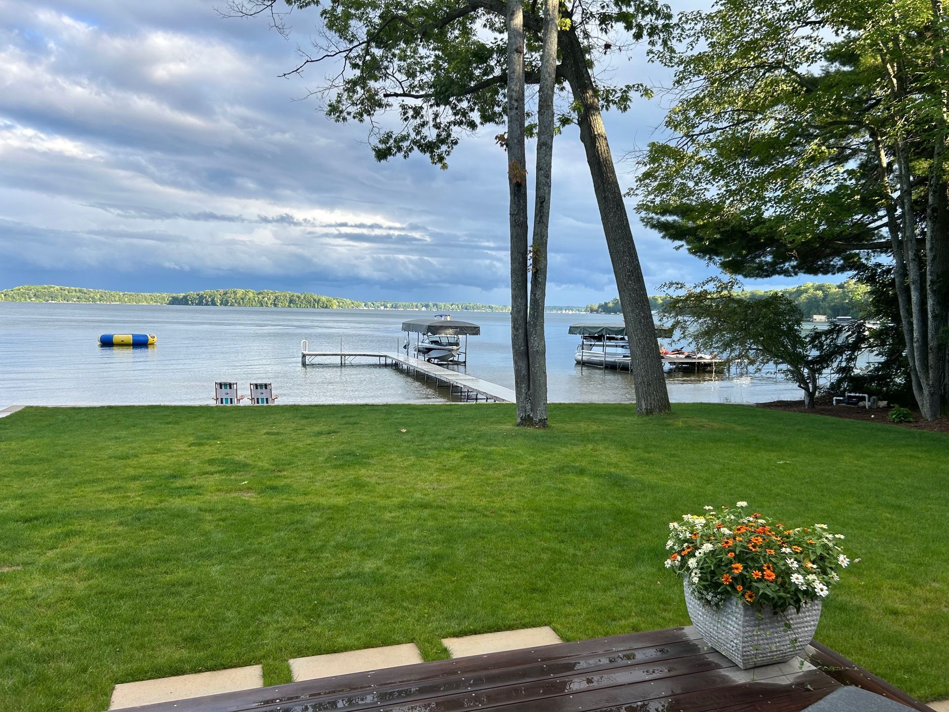 A view of a lake