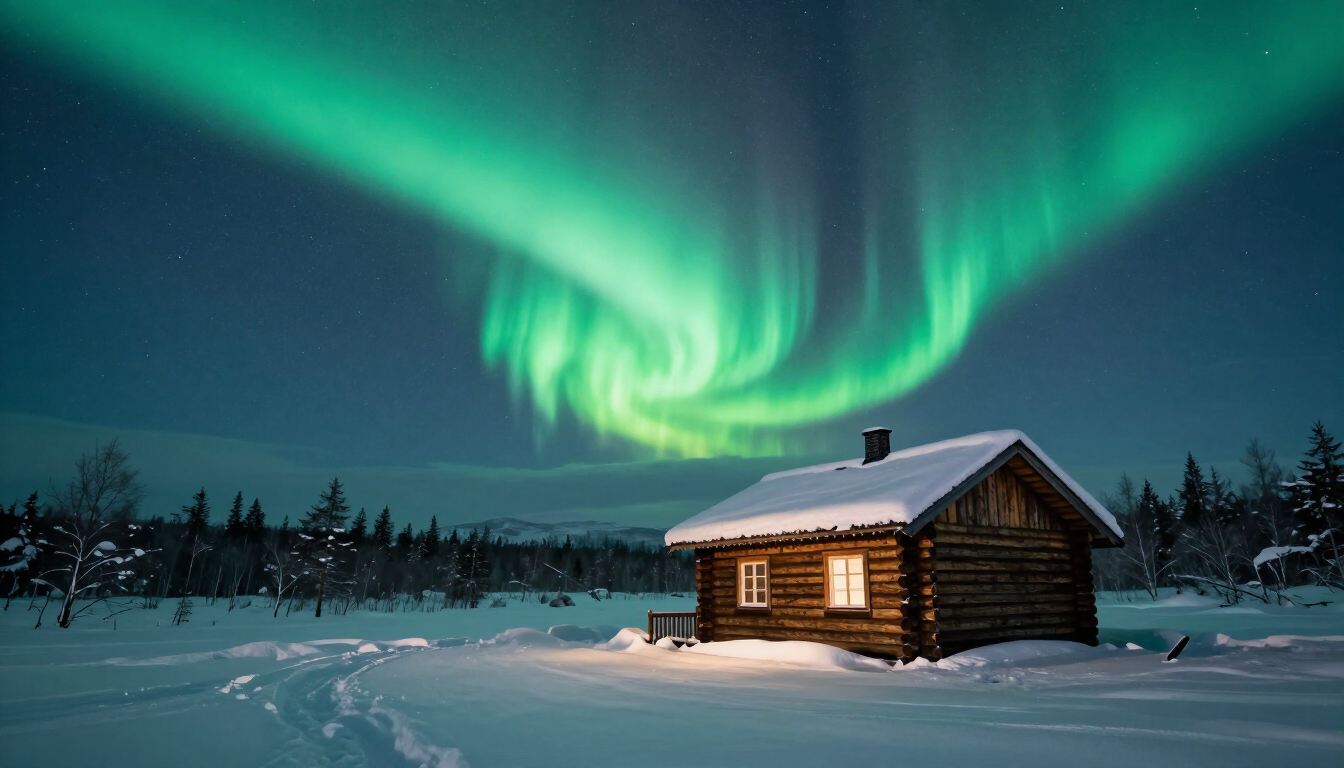 Northern Lights over Lapland