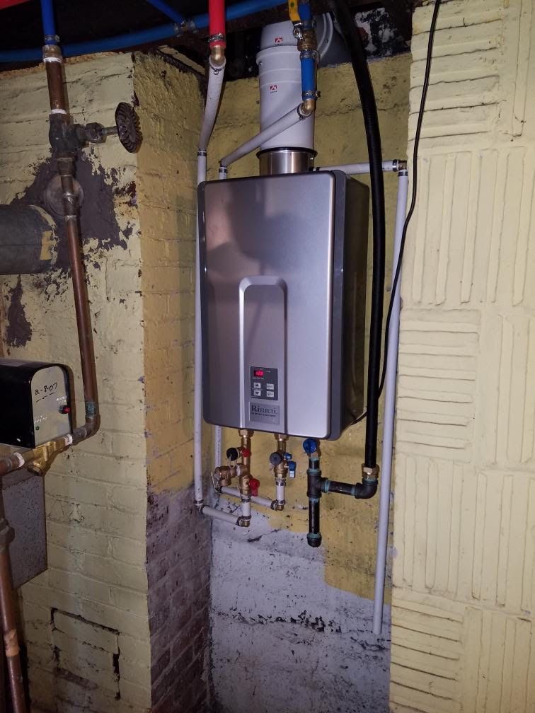 Tankless Water Heater – Cumberland, MD – Potomac Plumbing