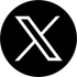 X logo on black background