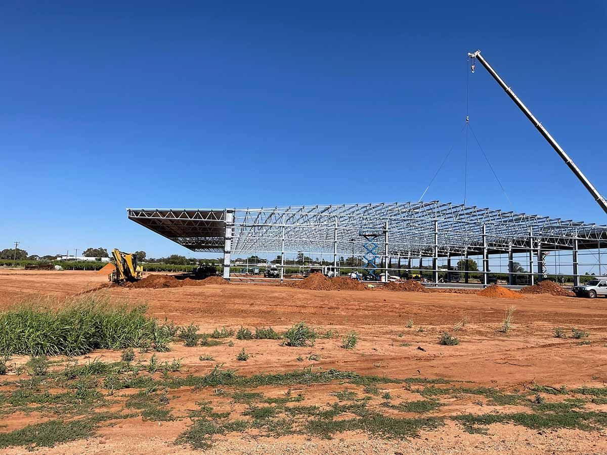 Large Scale Packing Shed