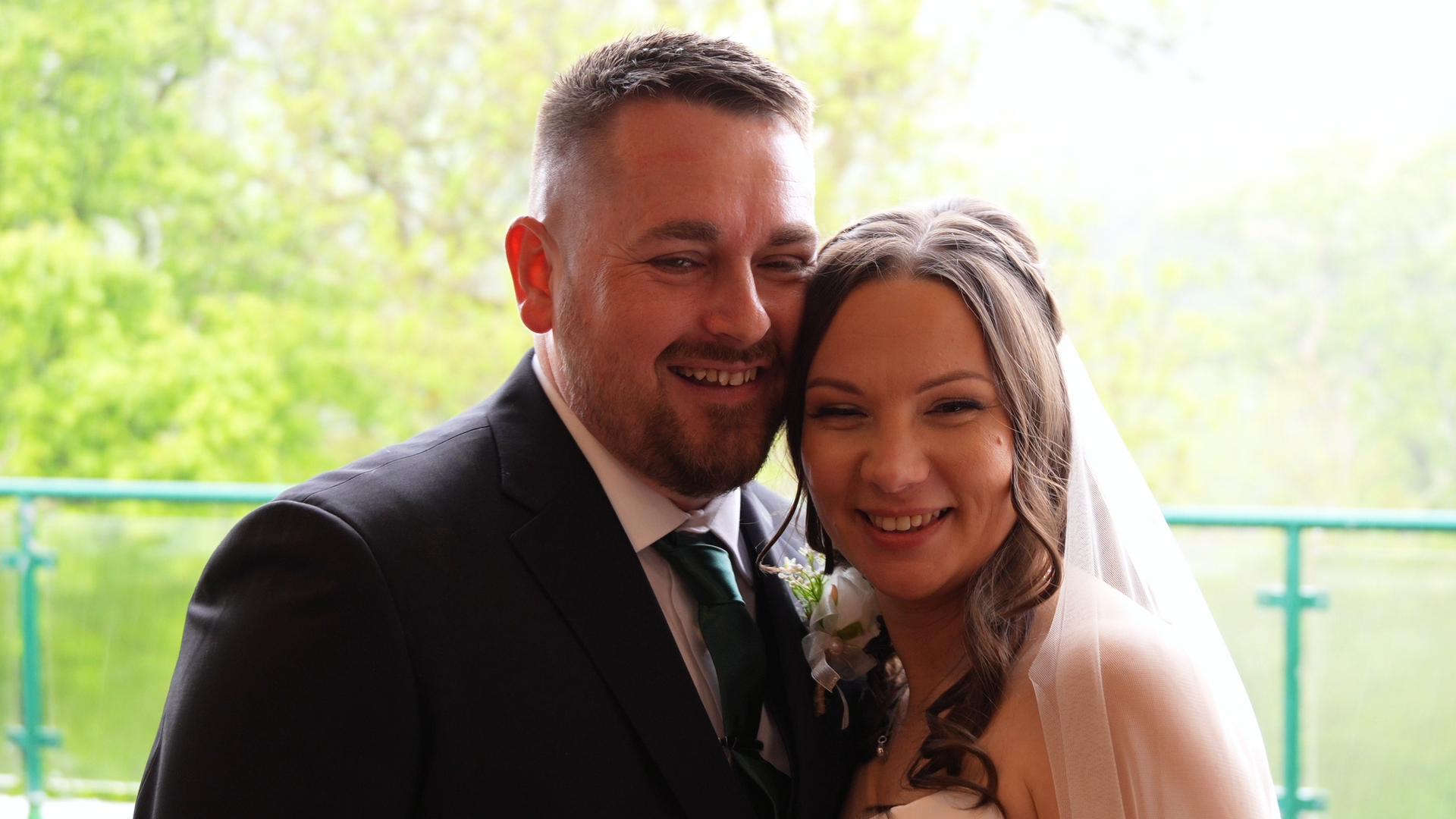 A bride and groom married at Dartmouth Hotel Golf & Spa