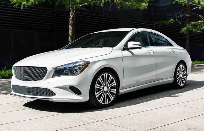 mercedes benz cla class with ceramic tint