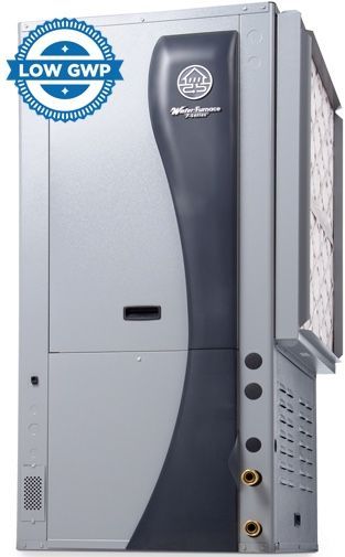 A picture of a low gwp air conditioner on a white background.
