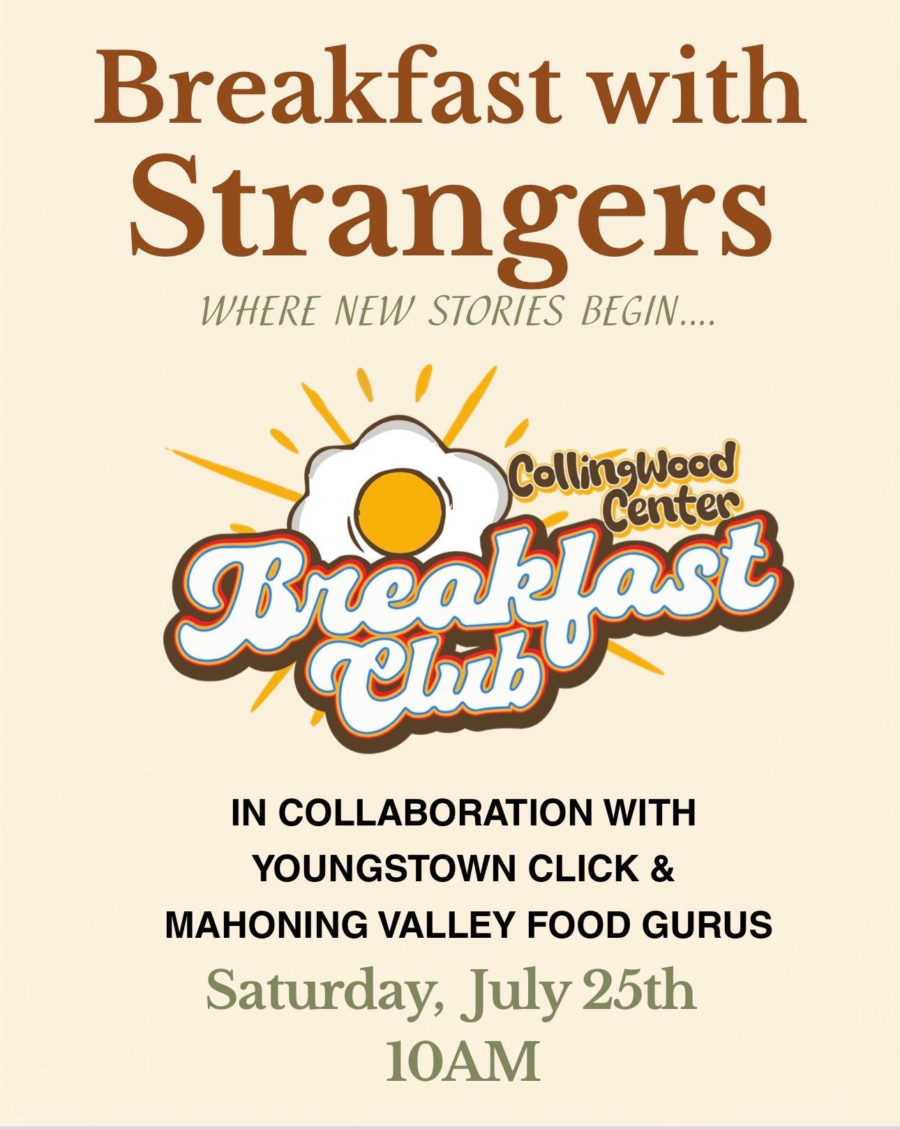 Coffee Click Breakfast with Strangers