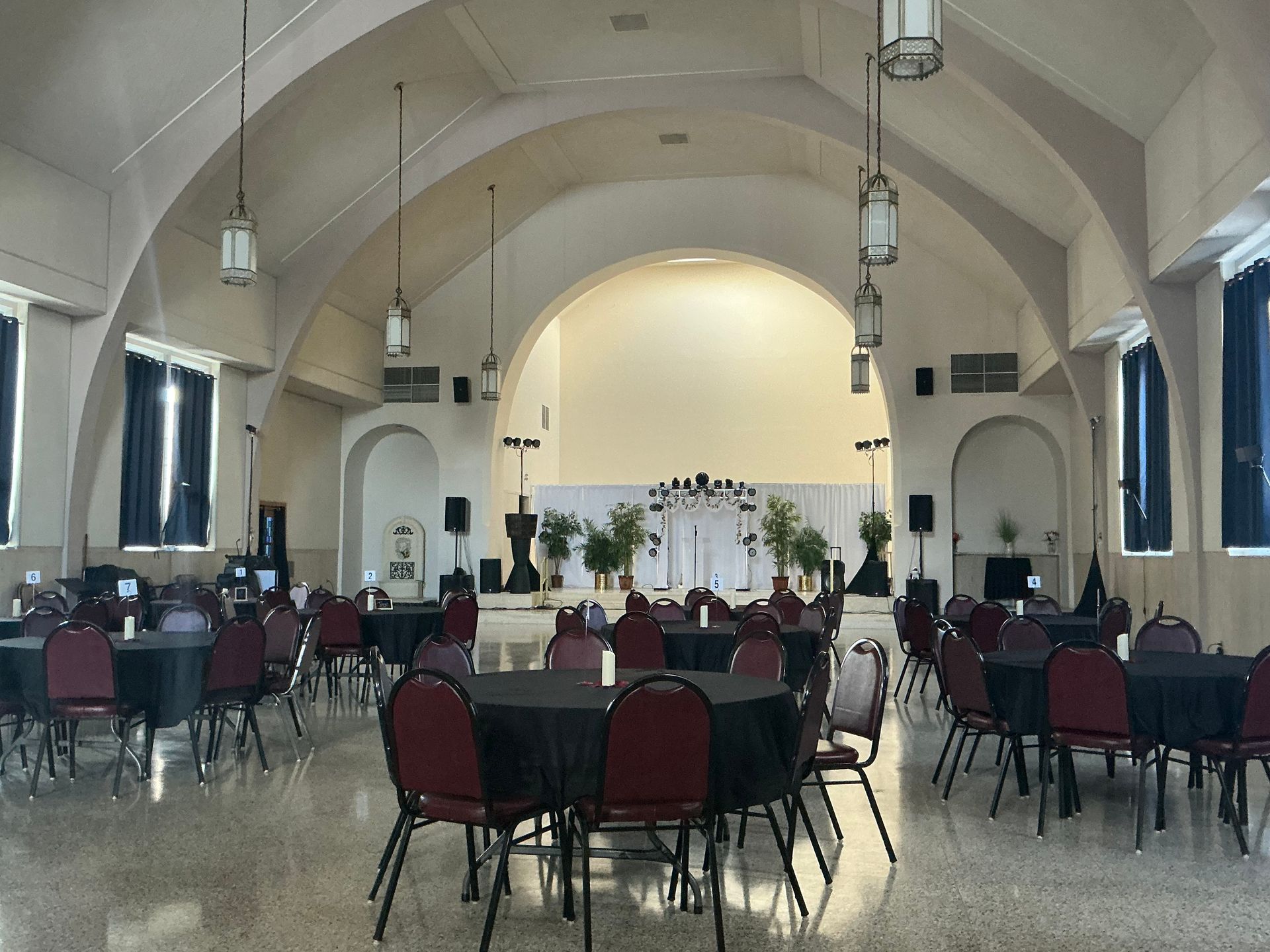 The Grand Hall at Collingwood Center, Campbell, OH 44405 Catering large Brunch lunch