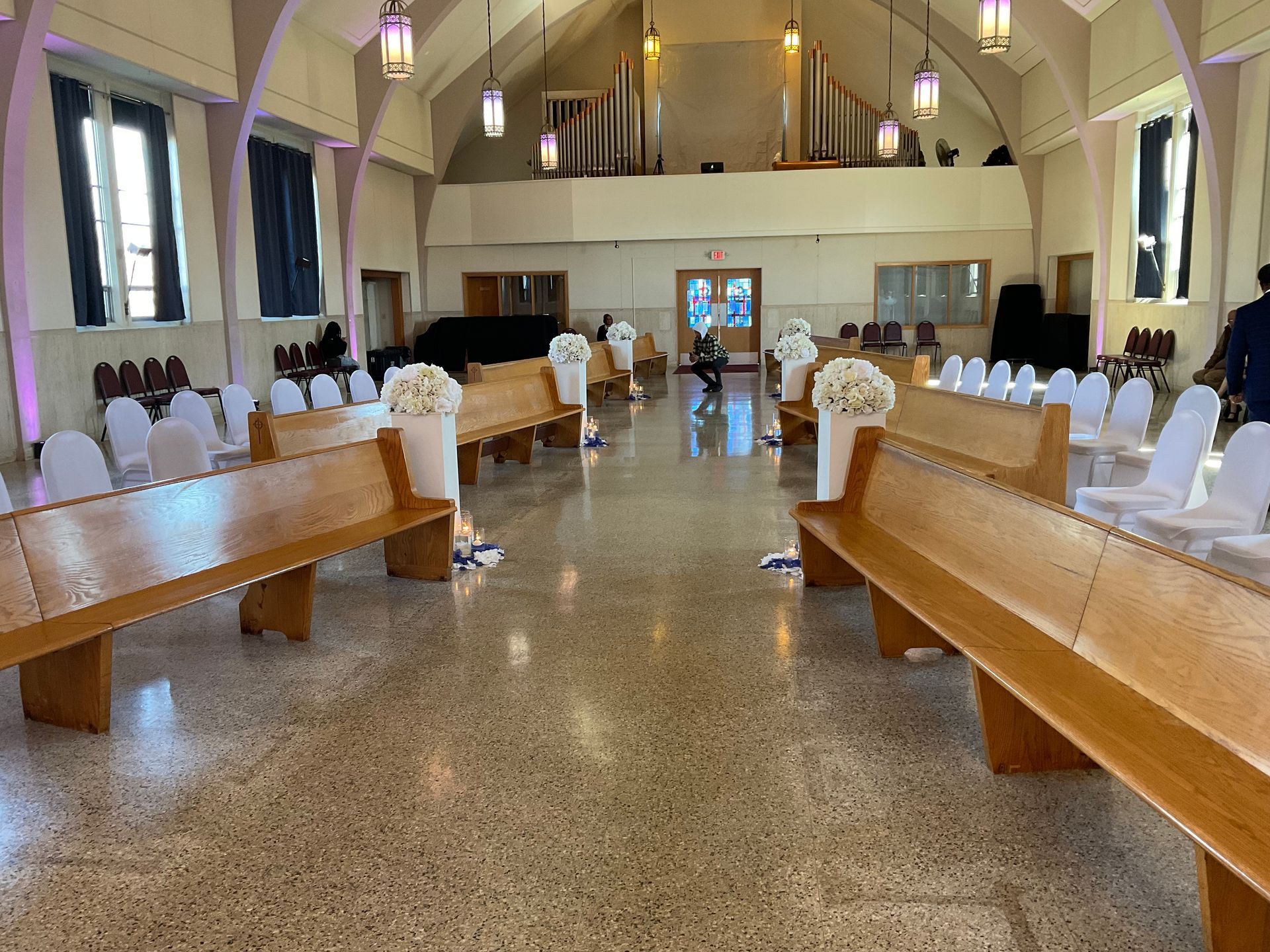 The Grand Hall at Collingwood Center, Campbell, OH 44405 Catering Formal Weddings