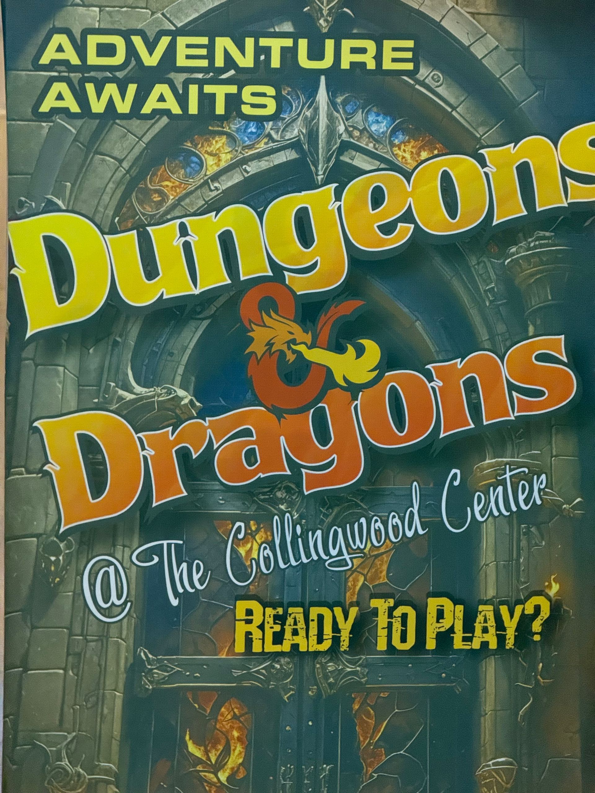 D and D Events Dungeons & Dragons