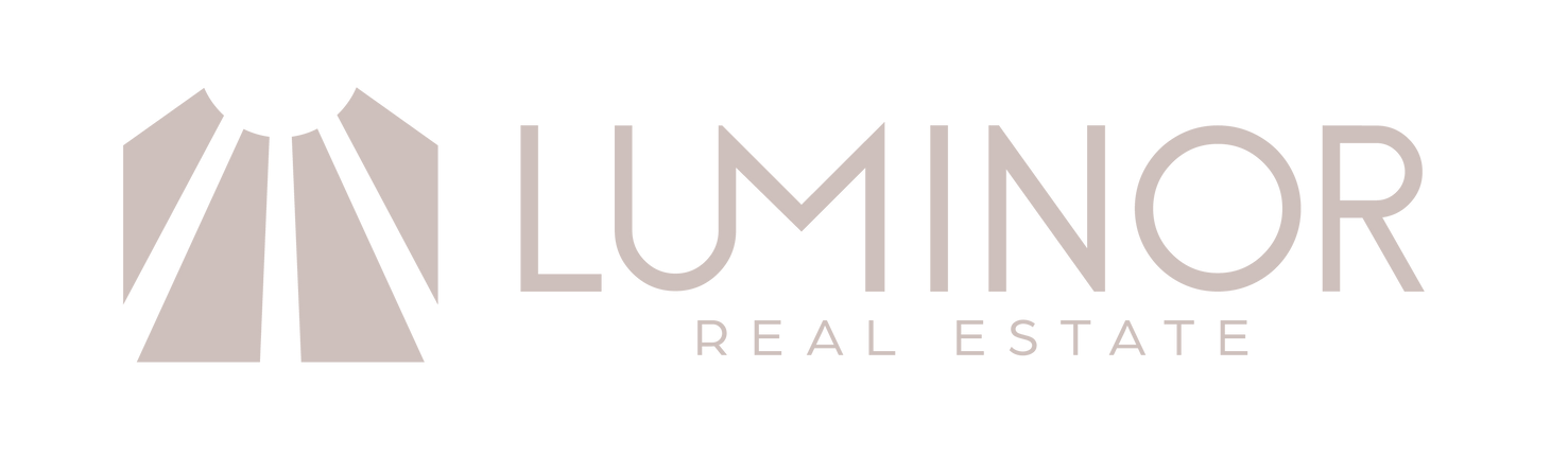 The logo for luminor real estate - Click to return to the home page 