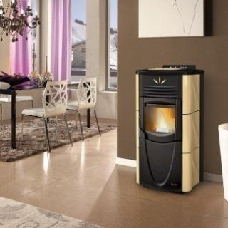 stufa a pellet di lusso