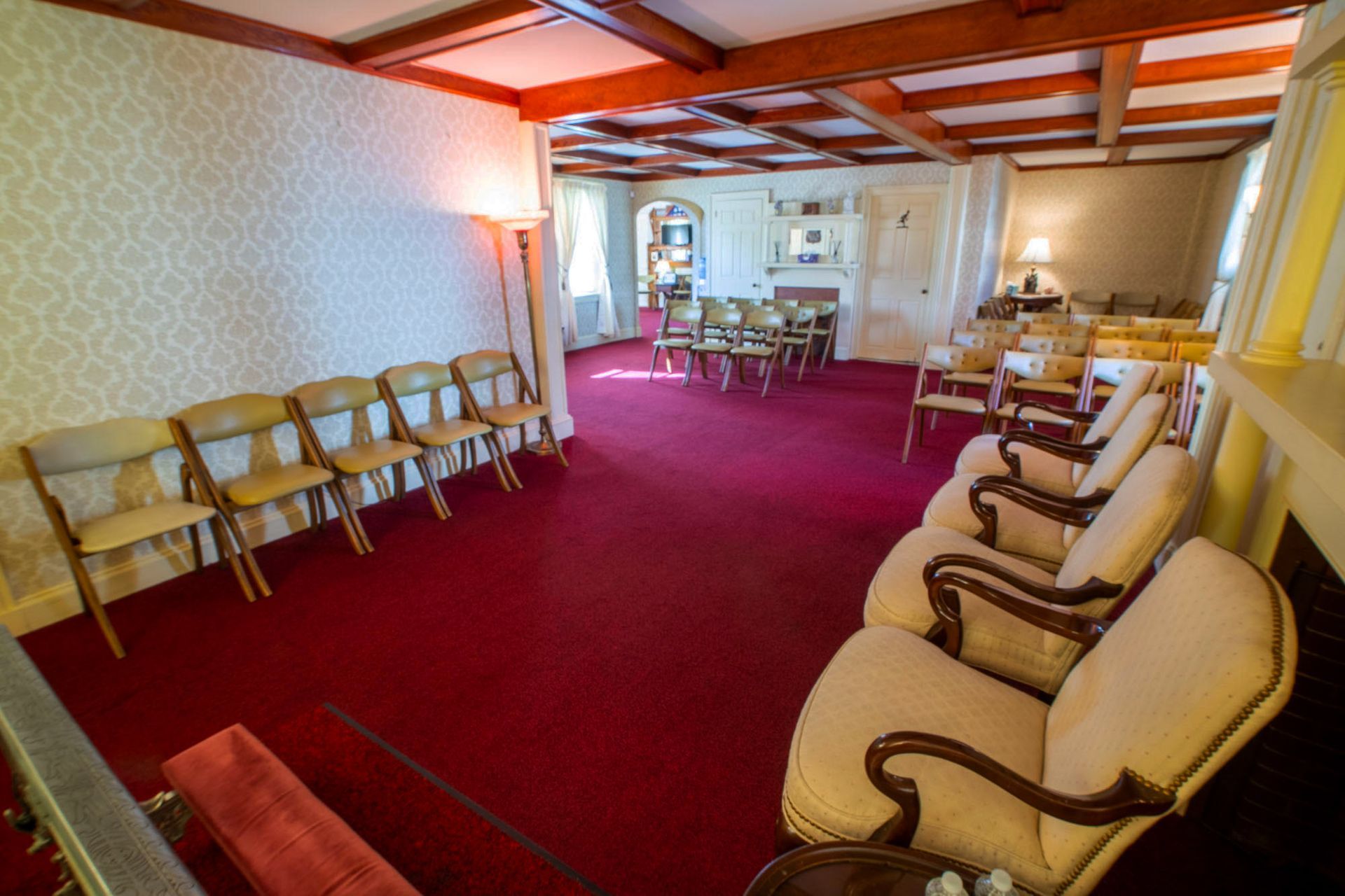 chapel seating area
