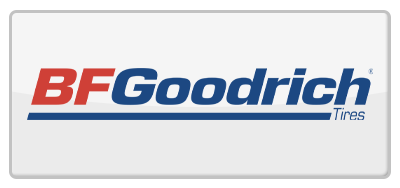 a logo for bfgoodrich tires on a white background