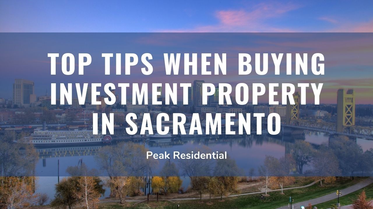 sacramento investment tips